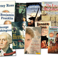 American Revolution Thematic Library Bound Book Set of 11