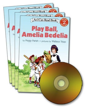 Play Ball, Amelia Bedelia Read-Along Set
