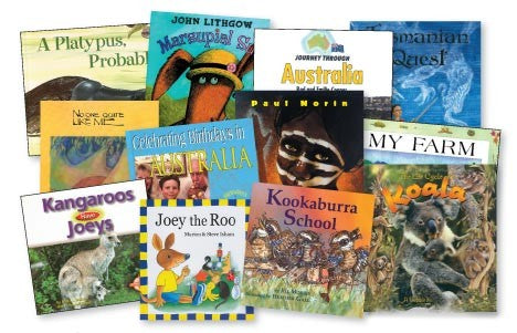 Australia Literature Library Bound Book