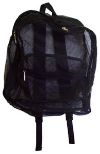 Mesh Backpack - Black