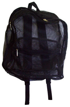 Mesh Backpack - Black