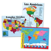 Spanish Map Charts