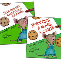 If You Give a Mouse a Cookie English and Spanish Book Set