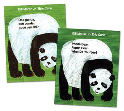 Panda Bear, Panda Bear English & Spanish Set