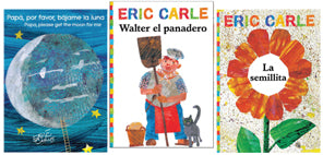 ERIC CARLE LIBRARY 5 SPAN (3) SET OF: