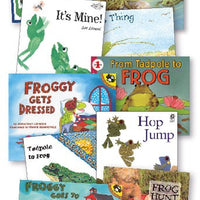 Frogs Literature Library Bound Book