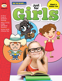 Just for Girls: Reading Comprehension Book Grades 1-3