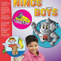 Just for Boys: Reading Comprehension Grs 1-3 Bilingual