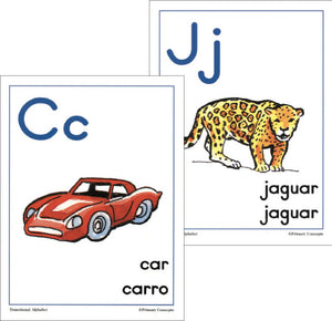 Transitional Alphabet Flash Cards
