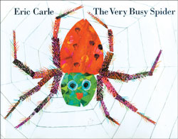 Very Busy Spider English Hardcover Book