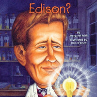 Who Was Thomas Alva Edison? Paperback Book