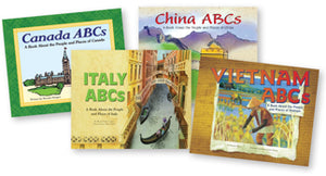 Country ABC'S English Library Bound (4) Set of
