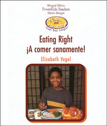 Eating Right Bilingual (English/Spanish) Book (Cle