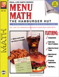 Hamburger Hut Addition/Subtraction