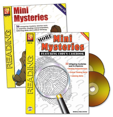 Mini Mysteries Set Book & Audio