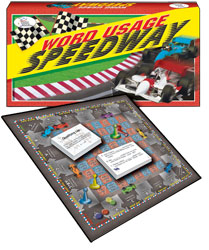 Word Usage Speedway Game