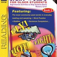 Sight Words For Older Students Book 2