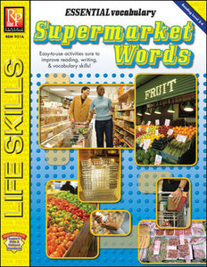 Supermarket Words Book