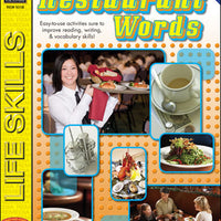 Restaurant Words Book
