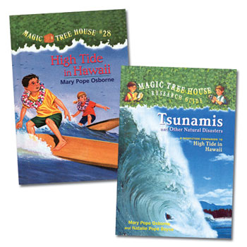 Magic Tree House Paired Reading Set - Hawaii / Tsunami