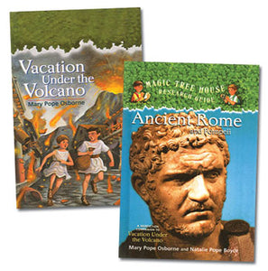 Magic Tree House Paired Reading Set - Volcanoes / Rome
