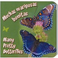 Many Pretty Butterflies Bilingual Board Book