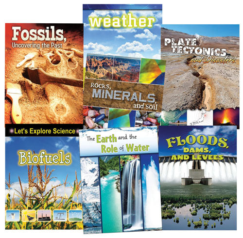 Let’s Explore Earth Science English Book Set of 7
