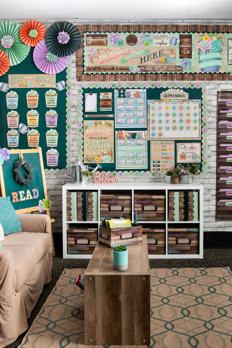 Rustic Bloom Classroom Collection by Teacher Created Resources