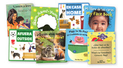 Early Concepts Set of 8 Bilingual Board Books