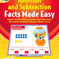 Addition & Subtraction Facts Made Easy Book & CD