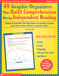 40 Graphic Organizers/Build Comprehension During Independent Reading