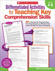 Differentiated Activities for Teaching Key Comprehension Skills