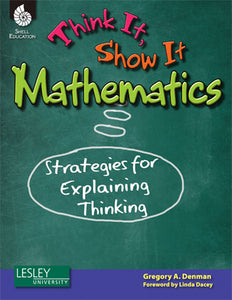 Think It, Show It Mathematics Book & CD