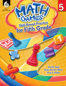 Math Games Grade 5 Book & CD