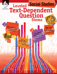Leveled Text-Dependent Question Stems: Social Studies