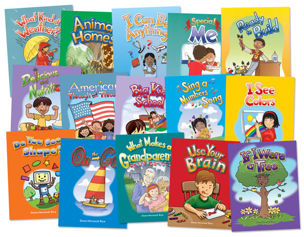 Early Childhood Concepts English Book Set of 15