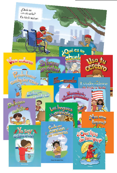 Early Childhood Concepts Spanish Set of 15
