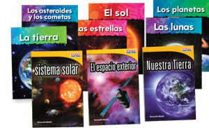 Space Exploration Spanish Paperback Book Set