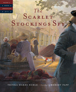 Scarlet Stocking Spy Hardcover Book