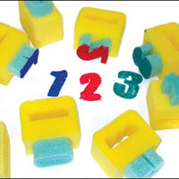 Numbers Handle Sponge Set ~ Summer Fun!