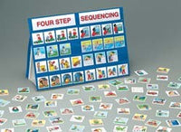 Four Step Sequencing Tabletop Pocket Chart
