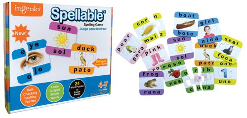 Spellable Spelling Game Bilingual