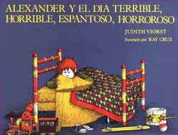 Alexander & the Terrible Day Spanish Paperback Book