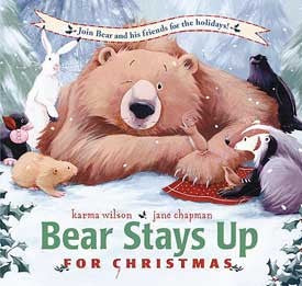 Bear Stays Up For Christmas Hardcover Book