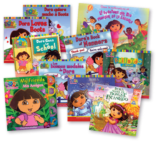 Dora The Explorer Spanish And English Book Set