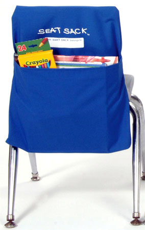 Chair sacks for online classroom