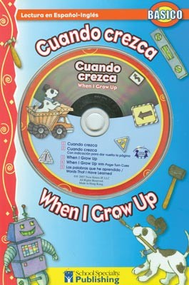 When I Grow Up Book with CD Bilingual