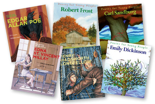 Poetry for Young People Paperback Book Set 1