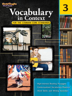Vocabulary in Context for the Common Core Standards Grade 3