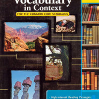 Vocabulary in Context for the Common Core Standards Grade 9